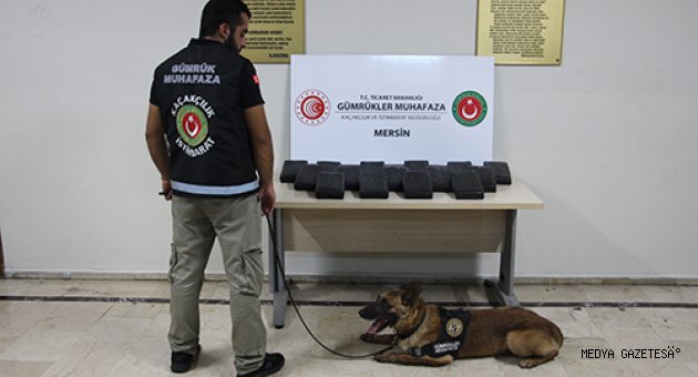 Mersin Limanı'nda yaklaşık 24 kilogram kokain yakalandı