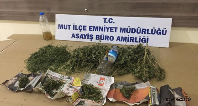 Mersin'de uyuşturucu operasyonları