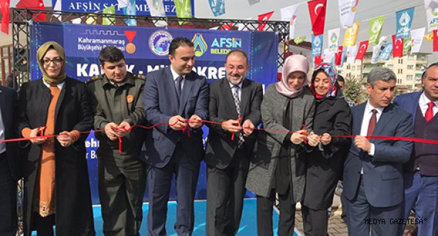 MİKRO KREDİ AFŞİN SATIŞ MERKEZİ AÇILDI