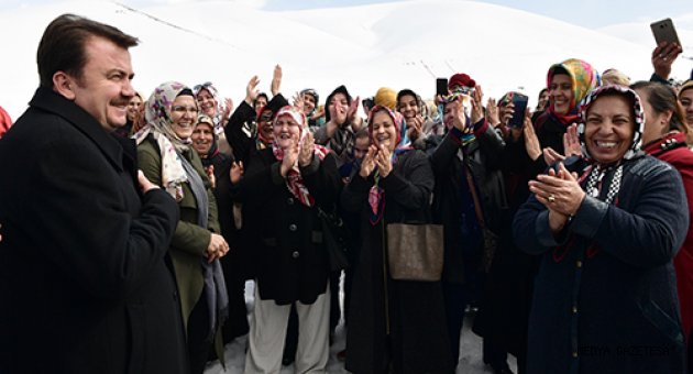 MİKROKREDİLİ BAYANLAR YEDİKUYULAR KAYAK MERKEZİ’NDE