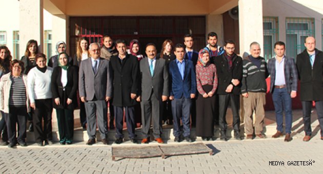 Millî Eğitim Müdürü Akkurt, Şahinkayası Okullarında
