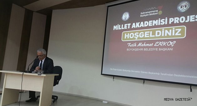 MİLLET AKADEMİSİ’NDE DERSLER DEVAM EDİYOR