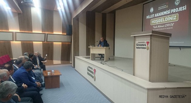 MİLLET AKADEMİSİ’NDE DERSLER DEVAM EDİYOR