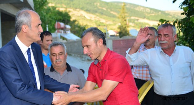 MİLLETVEKİLİ KILIÇ VE BAŞKAN OKAY DULKADİROĞLU'NUN KIRSAL MAHALLELERİNİ ZİYARET ETTİ
