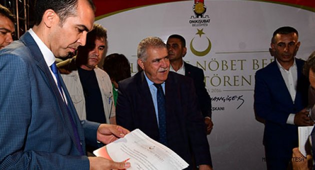 MİLLİ İRADE NÖBETÇİLERİNE BERAT TAKDİMİ