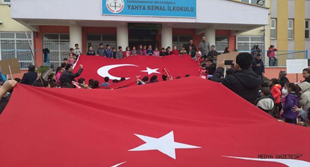 Miniklerden Zeytin Dalı’na Destek