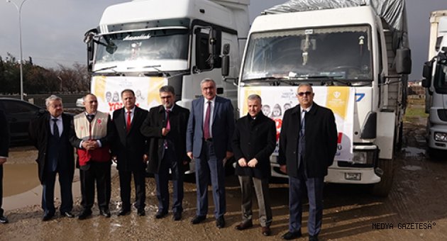 MÜFTÜLÜĞÜN YARDIM ELİ İDLİBE