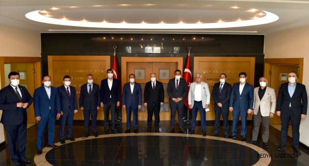 MÜSİAD Kahramanmaraş Şubesinden Vali Coşkun'a ziyaret
