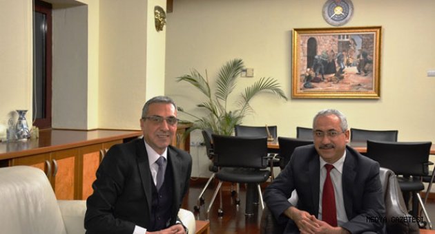 Mustafa Nadir Esen Rektör Deveci’yi Ziyaret Etti
