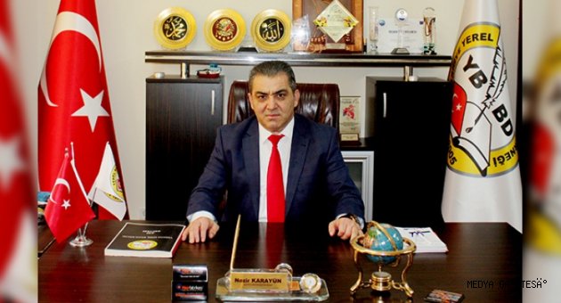 Nezir Karayün’den Hüseyin Baş’a tebrik mesajı
