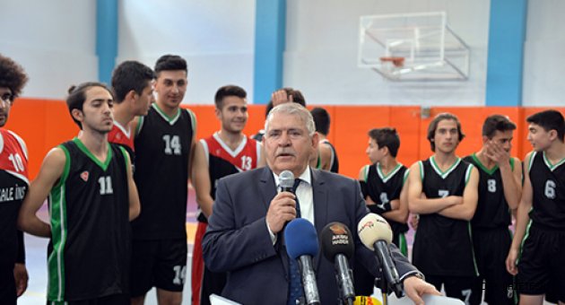 ONİKİŞUBAT 1. BASKETBOL KURULUŞ KUPASI TURNUVASINA HANEFİ MAHÇİÇEK START VERDİ