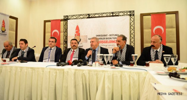 ONİKİŞUBAT’A FİLİSTİN’DEN KARDEŞ BELEDİYE