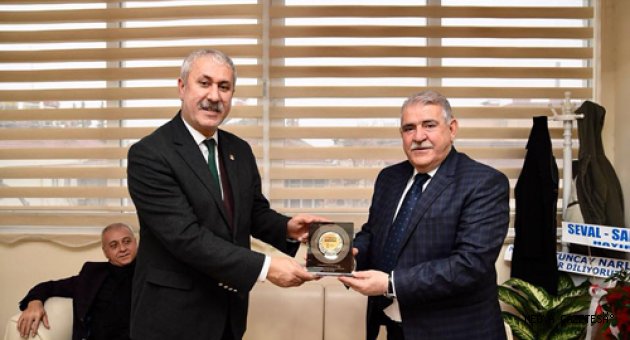 Onikişubat Belediye Başkanı Hanefi Mahçiçek, CHP ve MHP İl Başkanlarını Ziyaret Etti