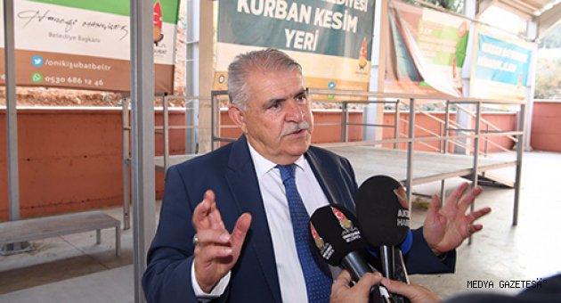 ONİKİŞUBAT BELEDİYESİ KURBAN KESİM YERLERİNİ HİZMETE SUNDU