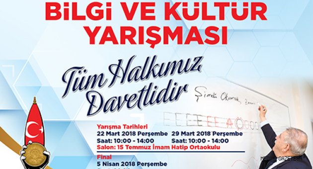 ONİKİŞUBAT BELEDİYESİ ÖĞRENCİLERİN KÜLTÜR BİLGİSİNİ YARIŞTIRACAK