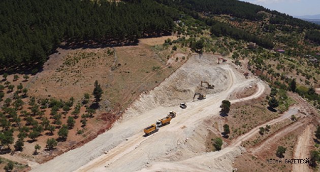 ONLARCA İŞ MAKİNASI KUZEY ÇEVRE YOLUNDA