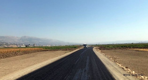 Önsen Yolunda sathi kaplama başladı