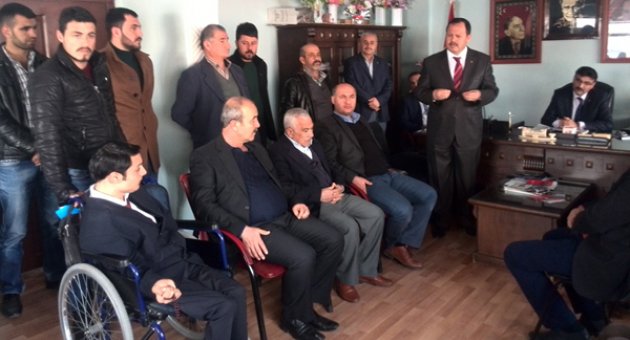 ORUÇ; Elbistan ve Ekinözü'nde Ziyaretlerde Bulundu