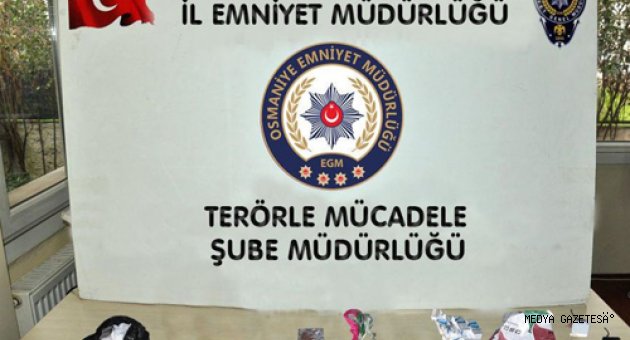 Osmaniye'de terör operasyonu