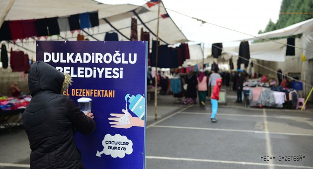 PAZAR YERLERİNDE KORONA ÖNLEMİ