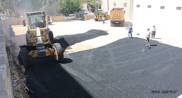PAZARCIK BELEDİYE OTOPARK ÇALIŞMALARINA ARALIKSIZ DEVAM EDİYOR