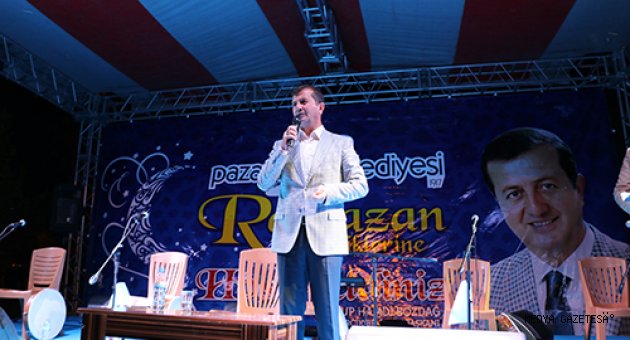 PAZARCIK BELEDİYESİNDEN UNUTULMAZ İFTAR YEMEĞİ VE RAMAZAN ETKİNLİĞİ