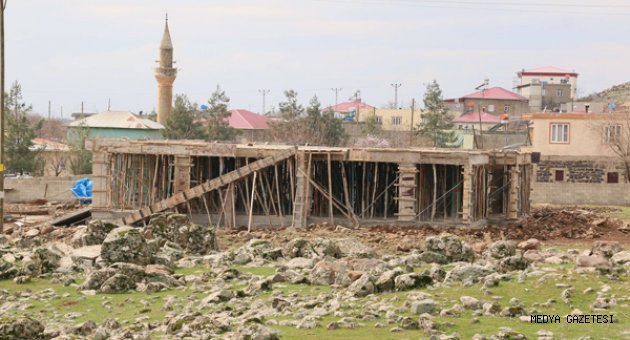 Pazarcık Taziye Evi İnşaatı Tüm Hızıyla Devam Ediyor.