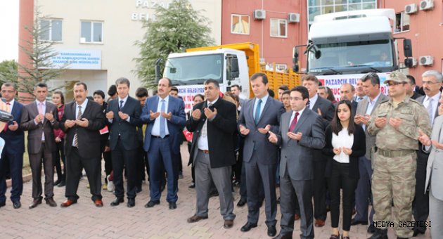Pazarcık; Türkmen Kardeşlerini Unutmadı