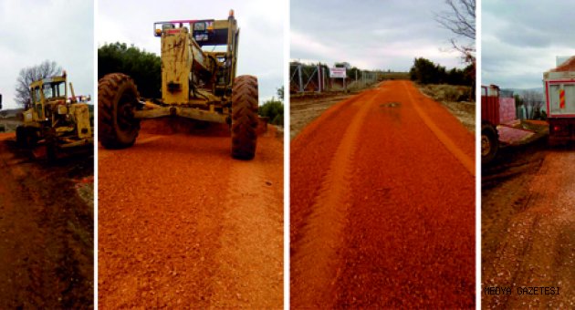 PAZARCIK'TA YOL SORUNU ORTADAN KALKIYOR