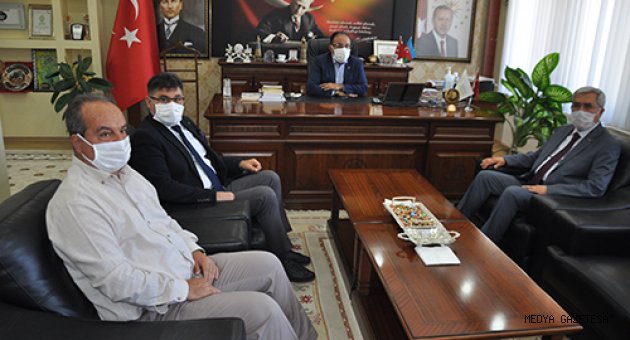Rektör Can, Afşin İlçe Protokolü ile Bir Araya Geldi