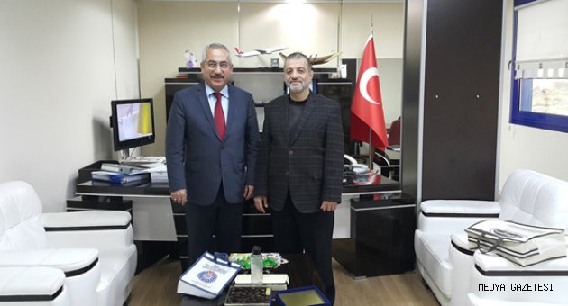 Rektör Deveci İskenderun Teknik Üniversitesi Rektörü Dereli’yi Ziyaret Etti