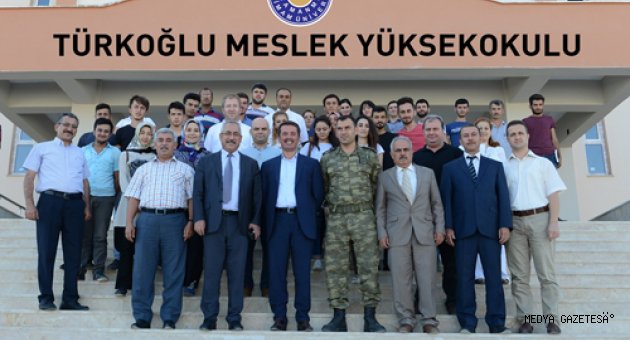 REKTÖR DEVECİ, KSÜ TÜRKOĞLU YERLEŞKESİNİ ZİYARET