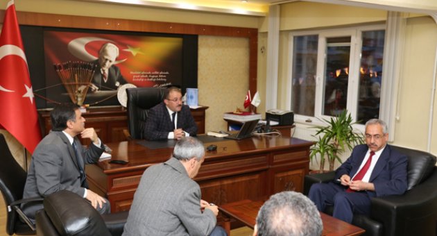 REKTÖRÜ DEVECİ’DEN BAŞKAN GÜVEN’E ZİYARET…