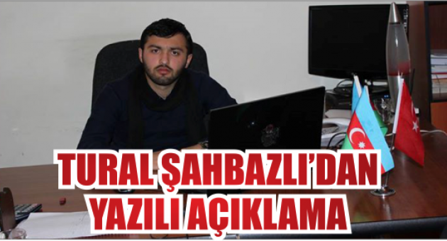 Şahbazlı’nın Basın Açıklaması
