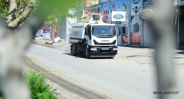 SANAYİ SİTESİNE ÖZEL DEZENFEKTE ÇALIŞMASI