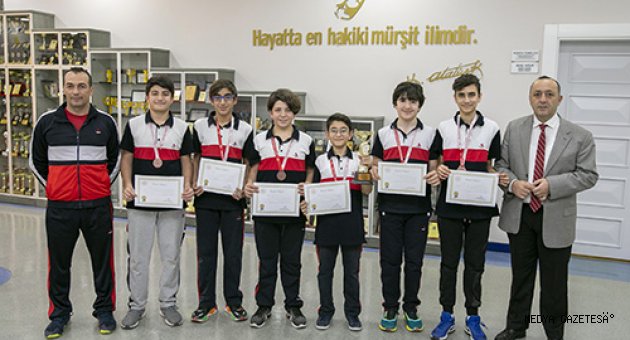 SANKO OKULLARININ MASA TENİSİ BAŞARISI