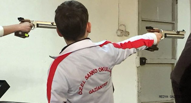 SANKO ORTAOKULU ÖĞRENCİSİ ATICILIKTA İL İKİNCİSİ OLDU