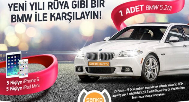 SANKO PARK’TAN YILBAŞI SÜRPRİZİ