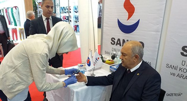 SANKO ÜNİVERSİTESİ HASTANESİ, PENTEX 2020’DE STANT AÇTI