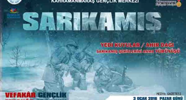 SARIKAMIŞ ŞEHİTLERİNİN ANMA YÜRÜYÜŞÜ