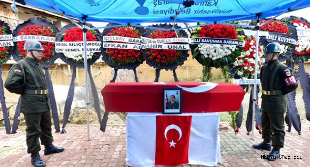 ŞEHİT KIRAÇ SON YOLCULUĞUNA UĞURLANDI