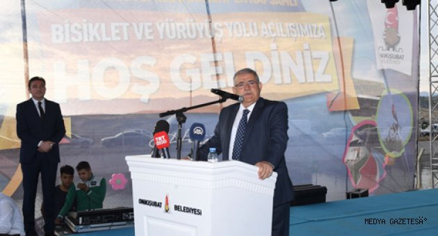 Şehrin Vizyonunu Değiştirecek Bisiklet ve Yürüyüş Yolu Açıldı