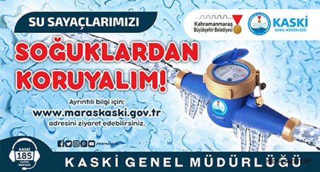 SU SAYAÇLARIMIZI SOĞUKTAN KORUYALIM