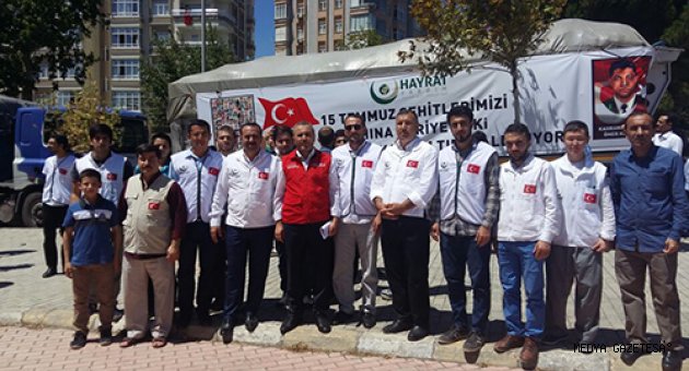 SURİYE’YE 5 TIR YARDIM