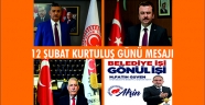 12 ŞUBAT KURTULUŞ GÜNÜ MESAJI