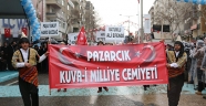 12 ŞUBAT KURTULUŞ TÖRENLERİNE, PAZARCIK YİNE DAMGA VURDU