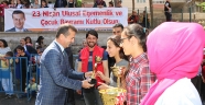 23 NİSAN PAZARCIK’TA BİR BAŞKA GÜZEL