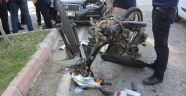Adana'da otomobille motosiklet çarpıştı: 2 yaralı