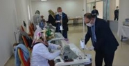 Afşin Belediyesi LGS'ye girecek öğrenciler için maske üretti