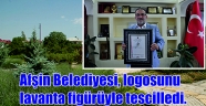 Afşin Belediyesi, logosunu lavanta figürüyle tescilledi.